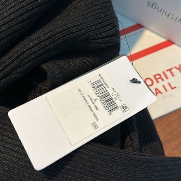 GUESS Women's Long Sleeve Everly Wrap Sweater Dress - Picture 9 of 9